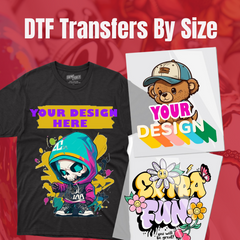 DTF Transfers By Size